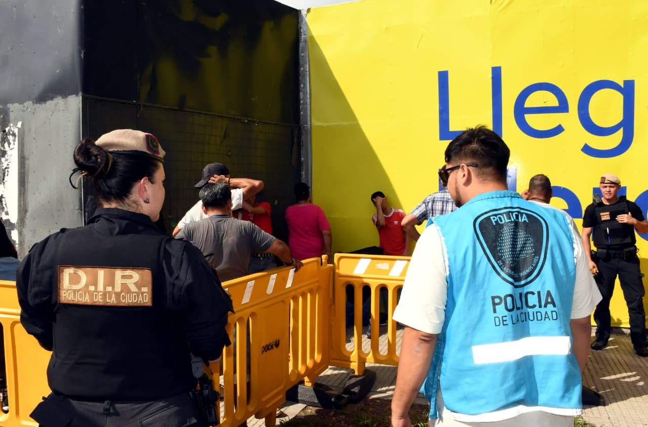  Operativo en el Superclásico: 11 detenidos, más de 550 actas labradas, 72 trapitos demorados