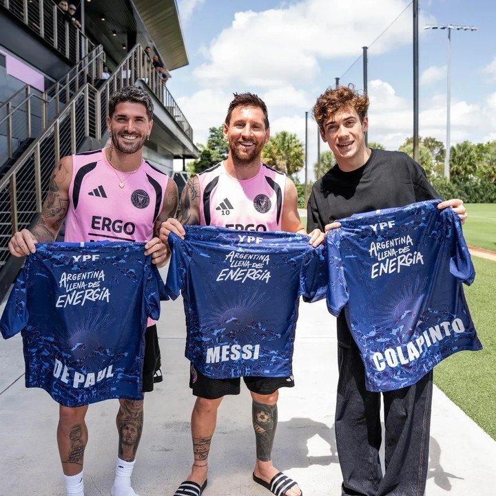  Messi y Colapinto tuvieron el encuentro más esperado en Miami
