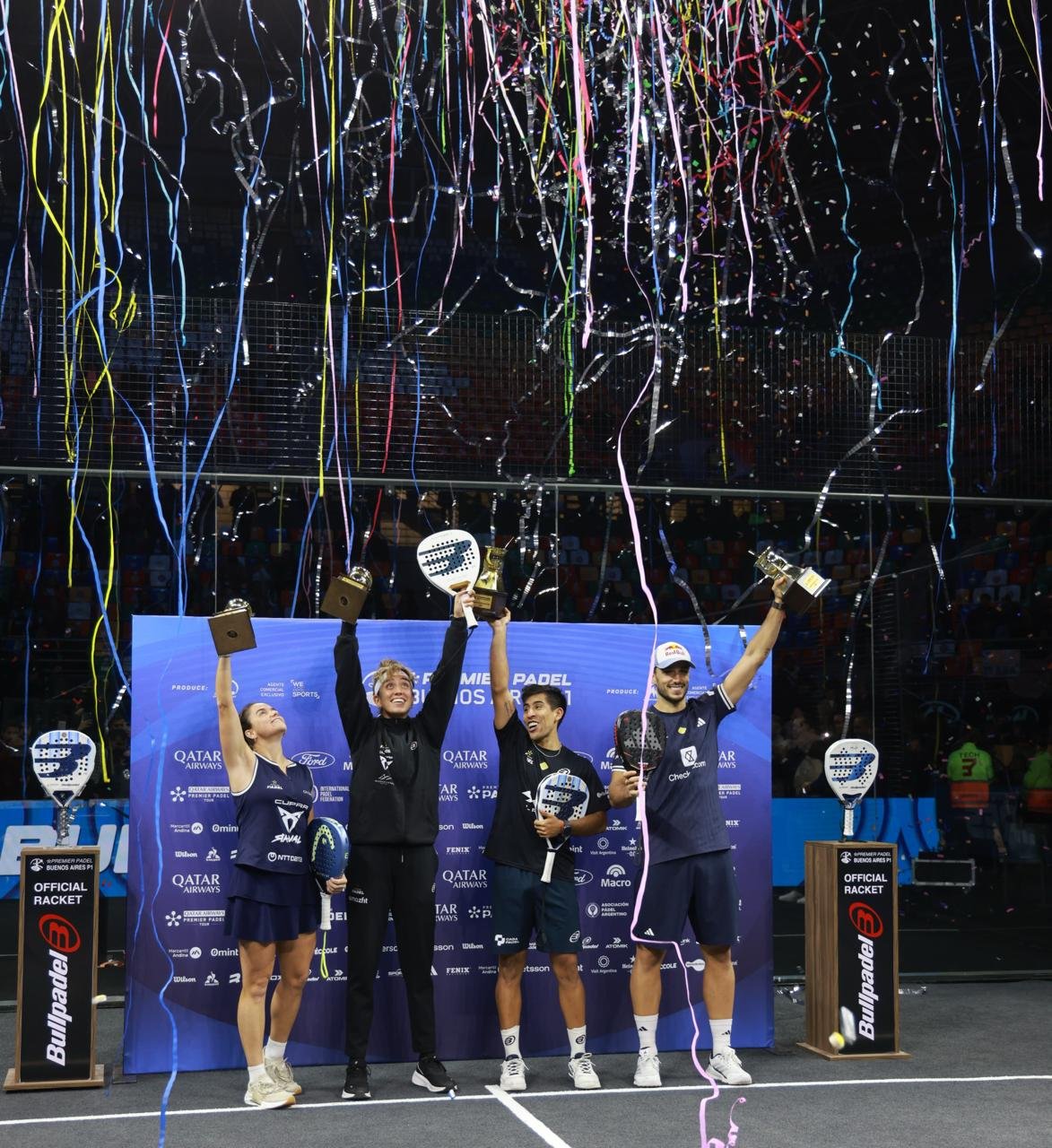  Padelazo en la Ciudad: el torneo global más prestigioso cerró con una fiesta y récord mundial de espectadores