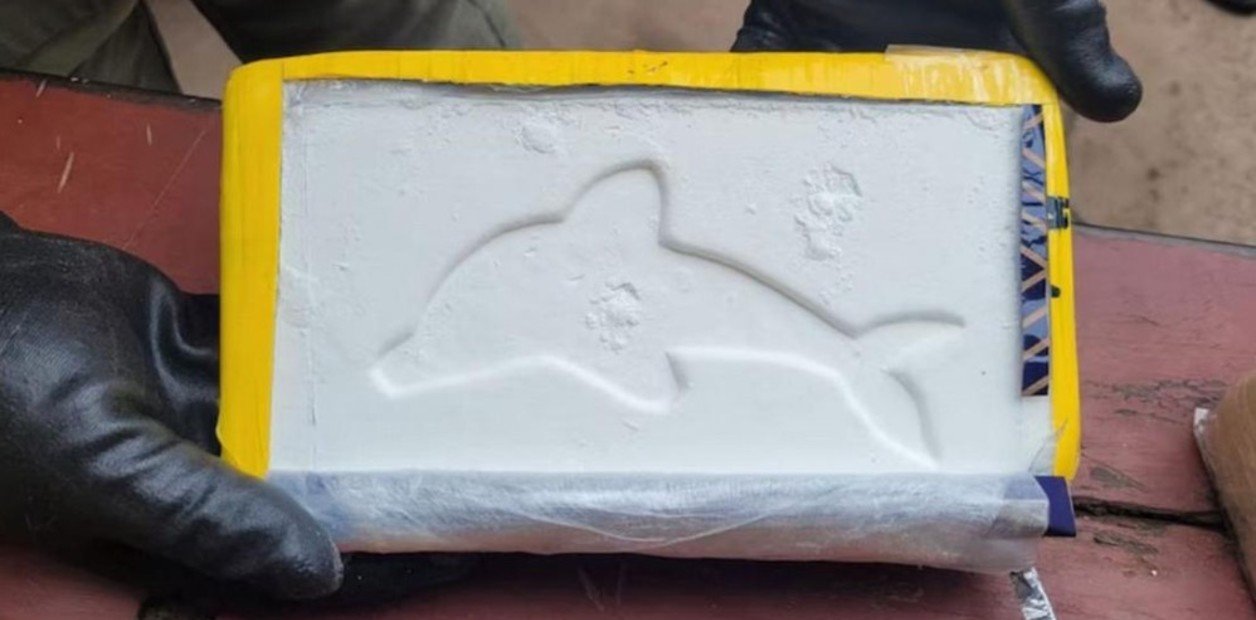  Mostaza blanca: detuvieron a dos mujeres con más de 20 kilos de cocaína con el famoso sello del delfín y envueltos con aderezo