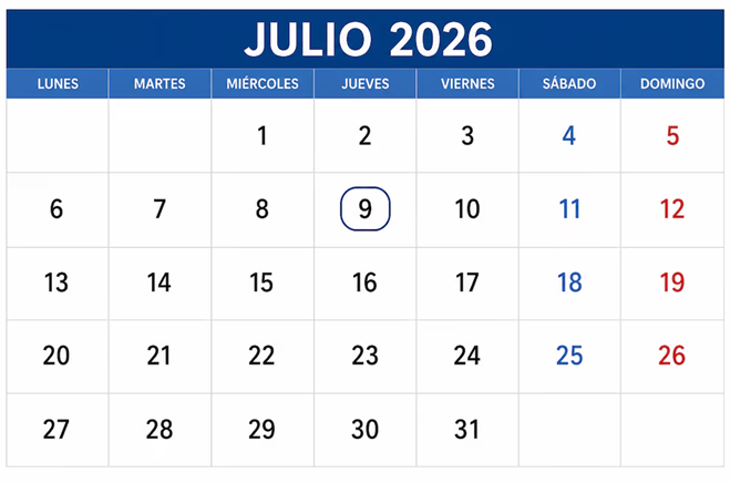  Dudas por el fin de semana largo del Día de la Independencia: ¿el viernes 10 de julio es feriado o día no laborable?