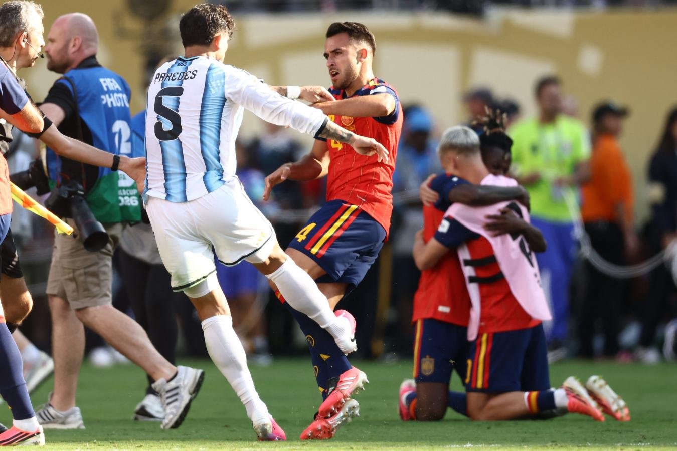  La FIFA investigará a Argentina por los incidentes tras la final