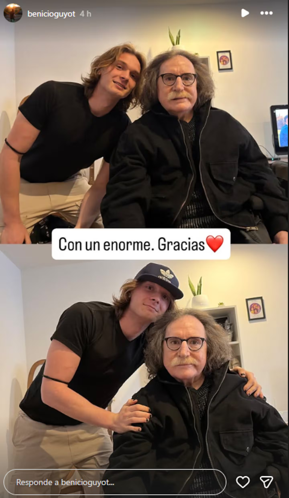  Así fue el emotivo encuentro entre el hijo de Ernestina Pais y Charly García tras la muerte de la conductora