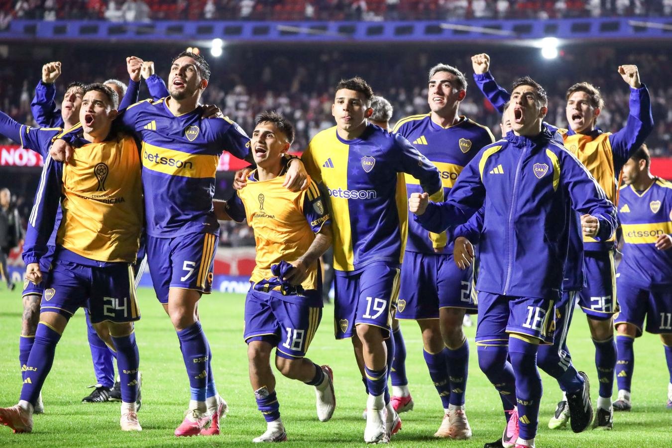  Boca se hizo fuerte en Brasil y es el primer clasificado a las semifinales: así quedó el cuadro de la Sudamericana